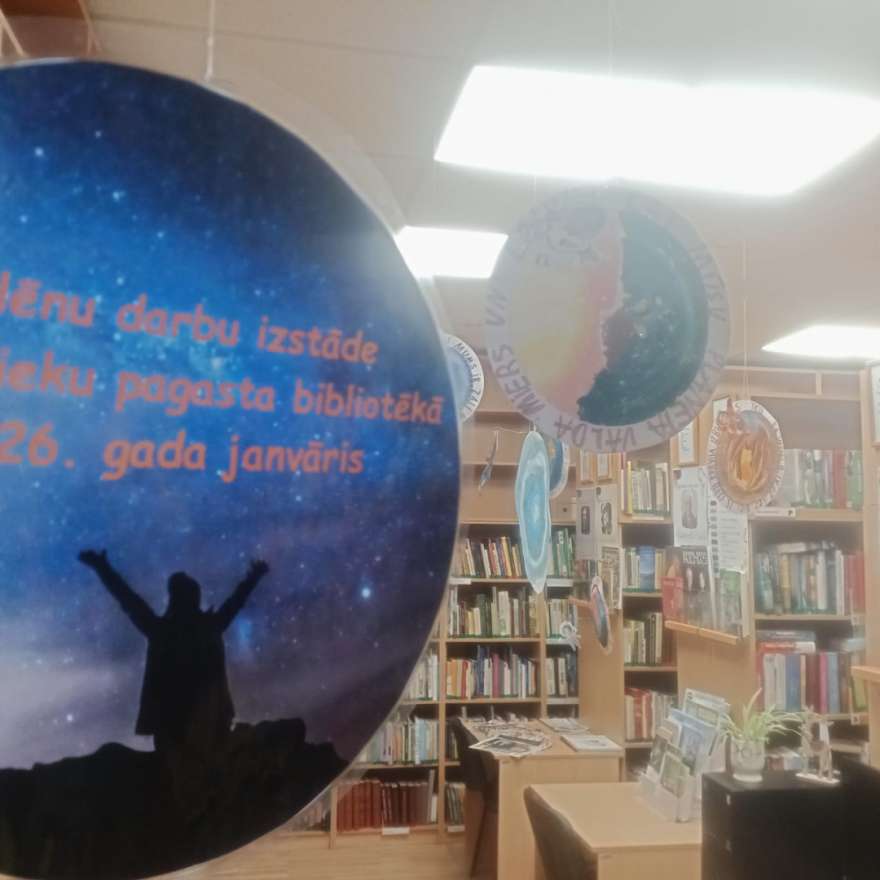 Izstādes bibliotēkā janvārī