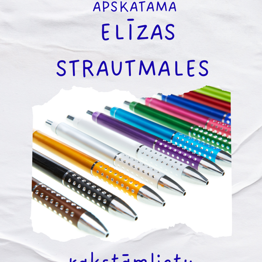 Nāc apskatīt rakstāmlietu kolekciju!
