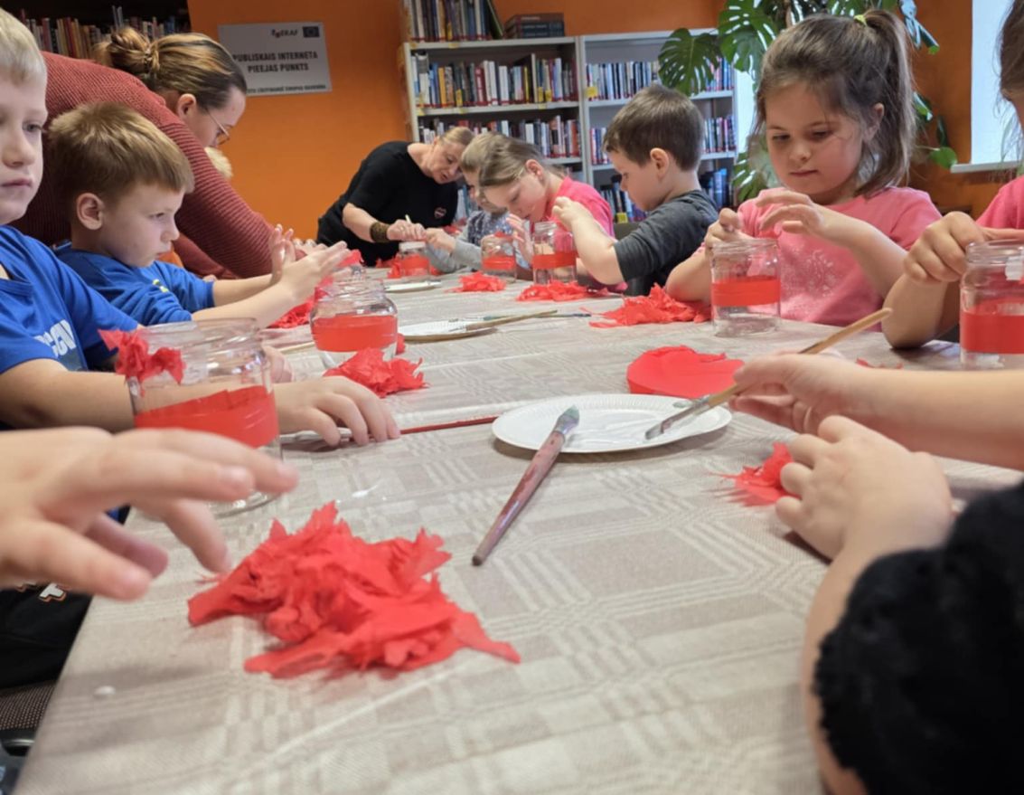 Lāčplēša diena Bērsteles bibliotēkā