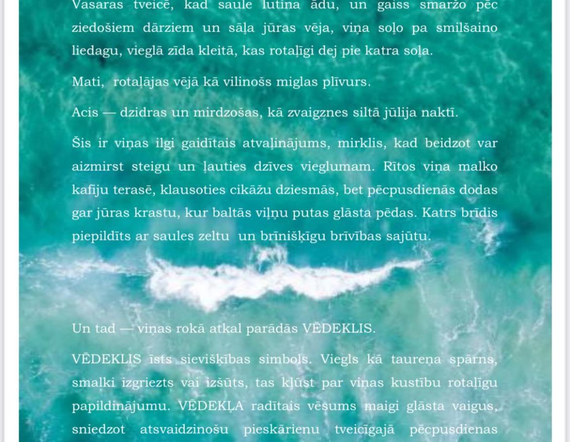Izstāde bibliotēkā. Sieviete. Vasara. Atvaļinājums un VĒDEKLIS