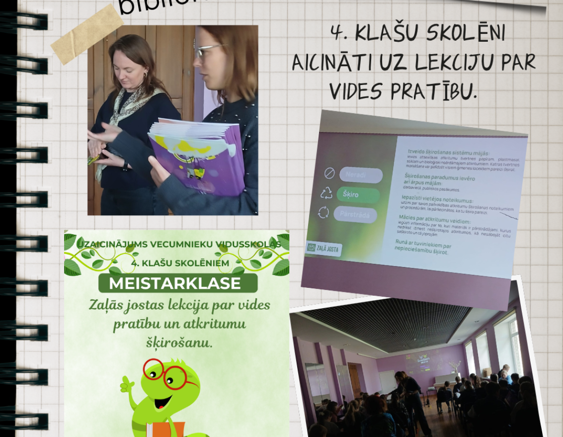 Bibliotēku nedēļa Vecumniekos