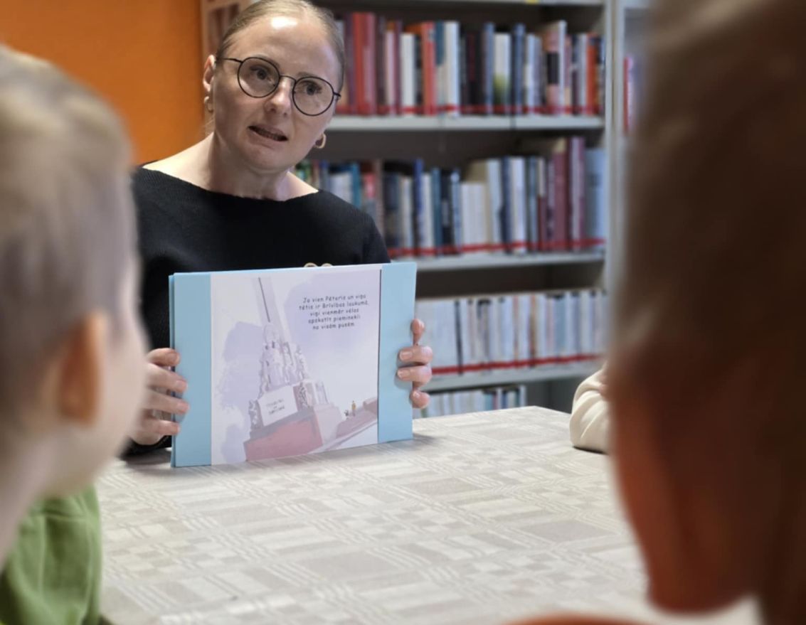 Lāčplēša diena Bērsteles bibliotēkā