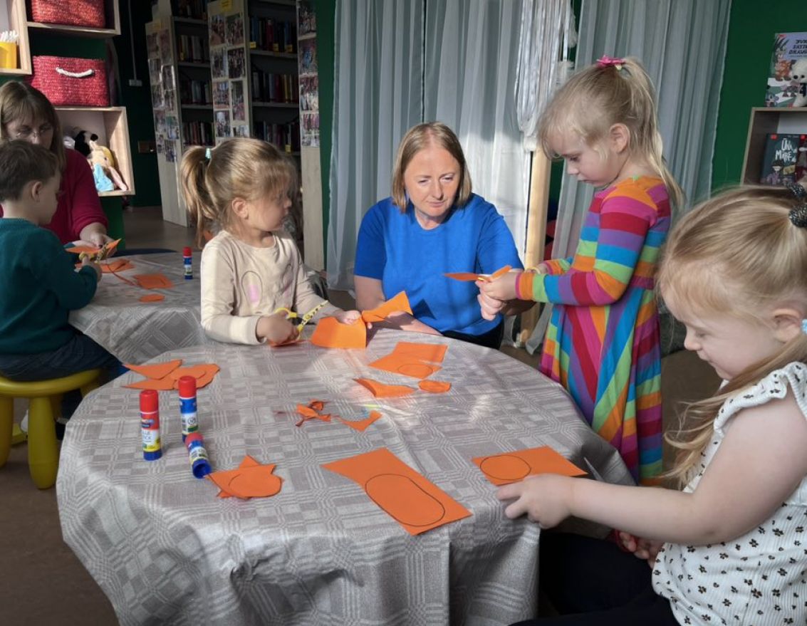 Bibliotēkas stunda Bērsteles bibliotēkā