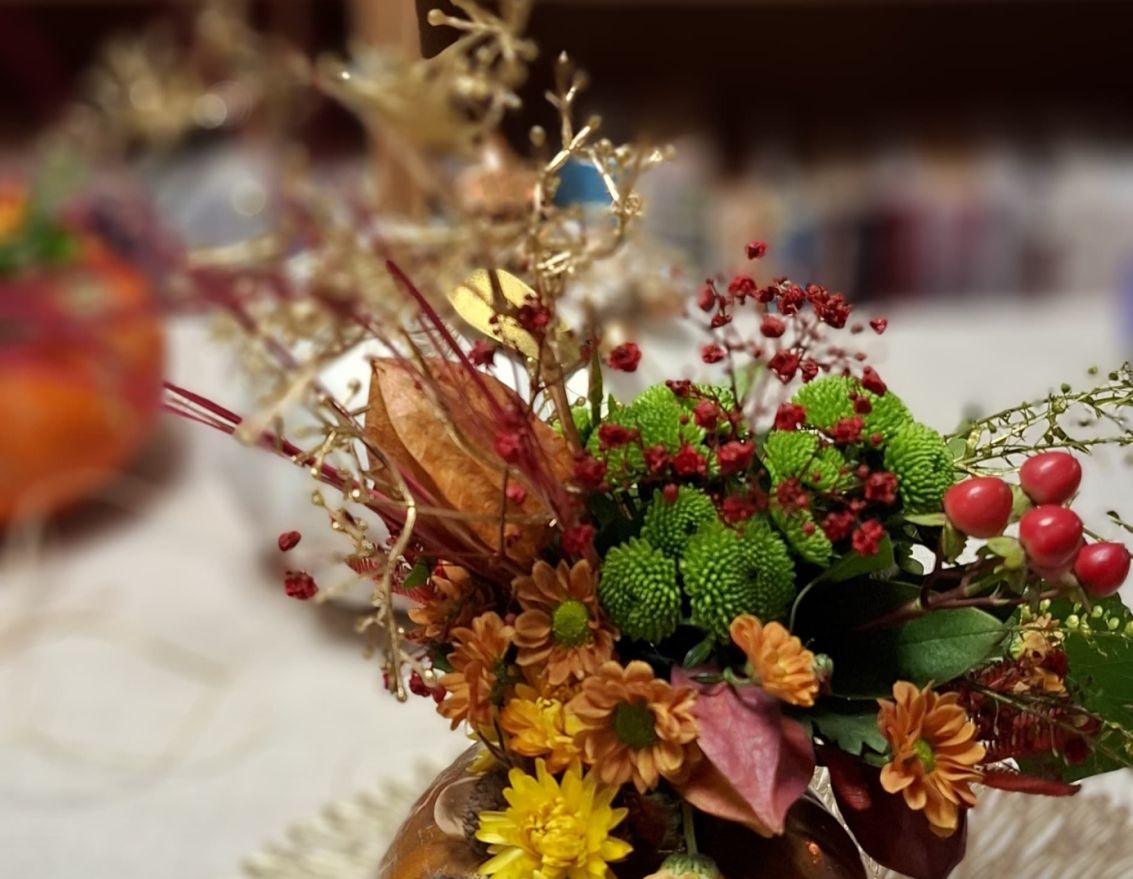 Radošs rudens vakars bibliotēkā