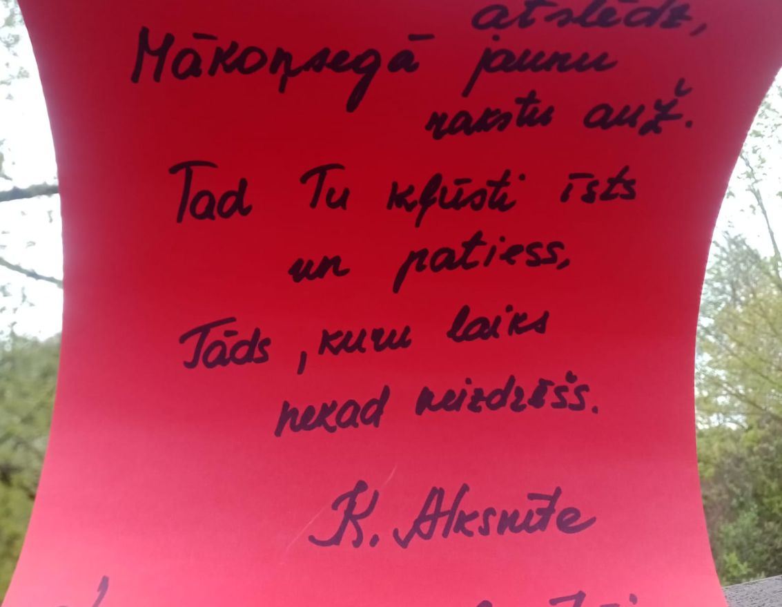 Lasītāju klubiņa "Lapa" izbraukuma tik&scaron;anās