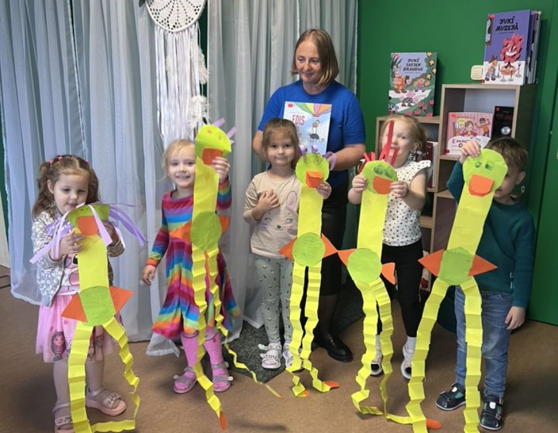 Bibliotēkas stunda Bērsteles bibliotēkā