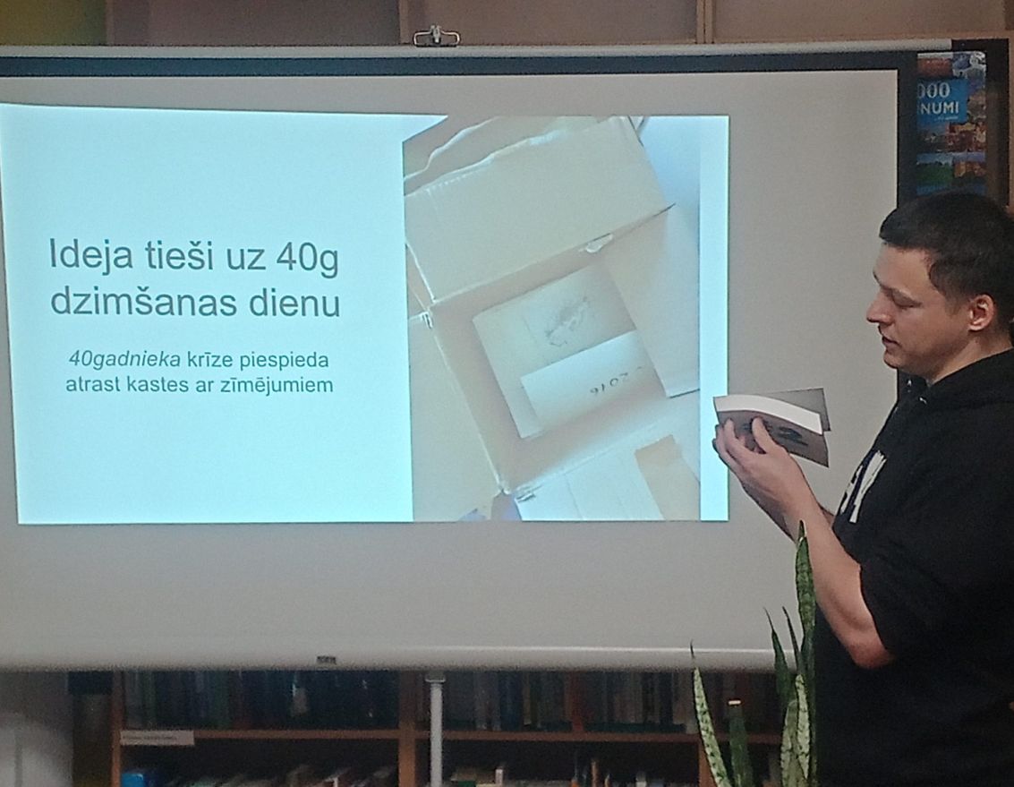 Lasītāju klubiņa tikšanās kopā ar Mareku Ruskulu