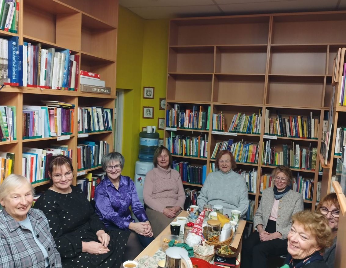 Lasītāju klubiņa "Lapa" 2025. gada noslēdzo&scaron;ā tik&scaron;anās