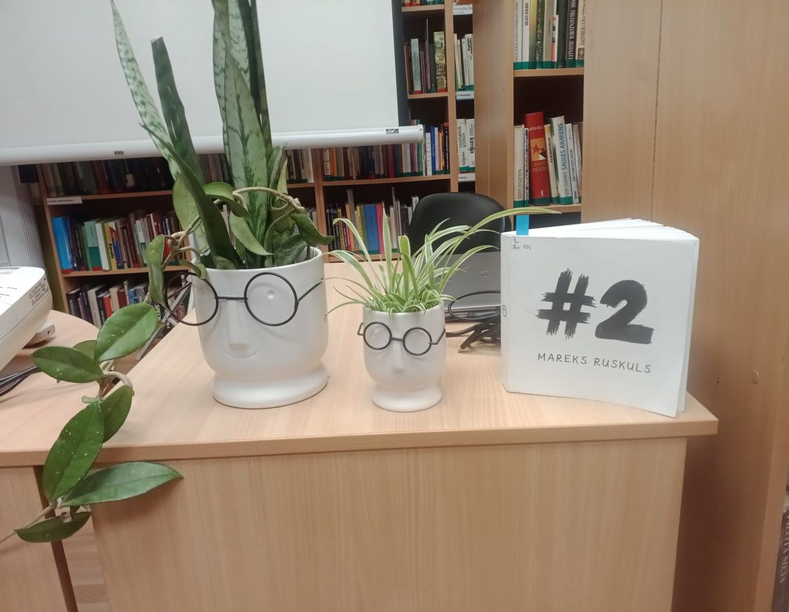 Lasītāju klubiņa tikšanās kopā ar Mareku Ruskulu