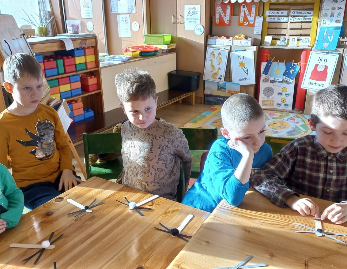 Rītausmas stunda pirmsskolas izglītības iestādes "Dartija" grupiņā "Pie Ķūķa"