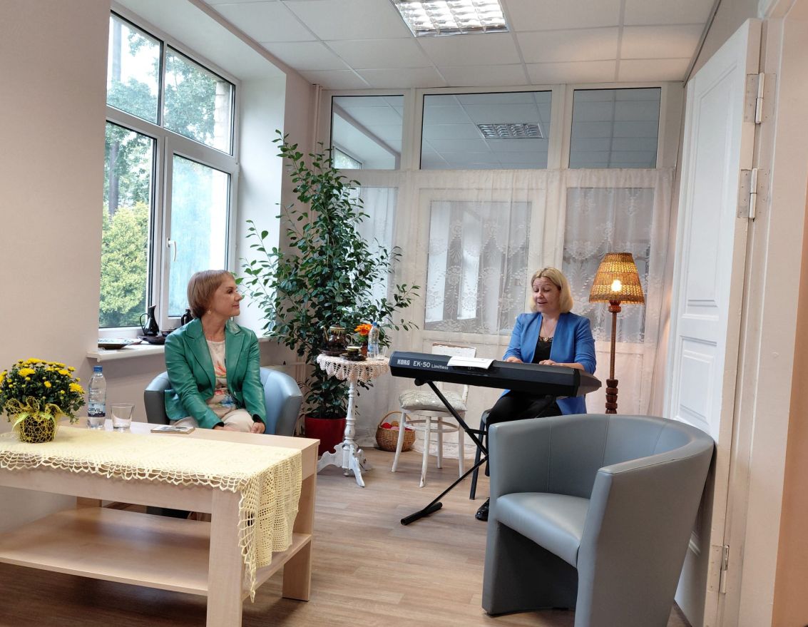Aizvadīta tikšanās ar LTV Kultūras raidījumu redaktori, žurnālisti, raidījuma "Ielas garumā" vadītāju Lilitu Eglīti