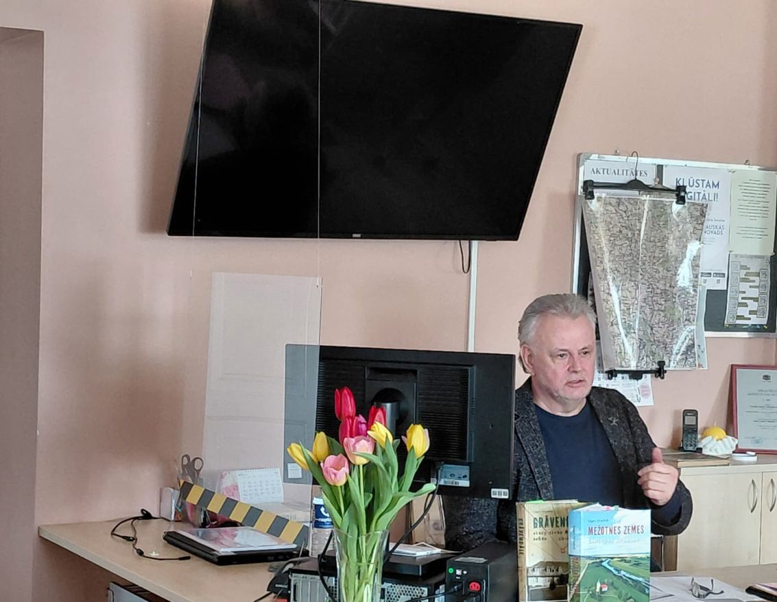 Tematisks pasākums "No vēstures līdz grāmatai"