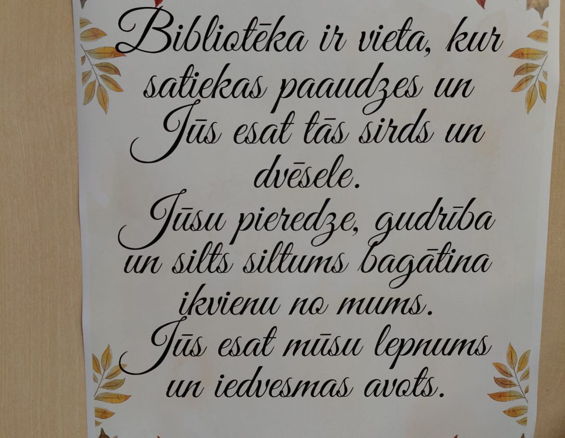 Pasākums senioriem "Starp rudens košajām lapām"