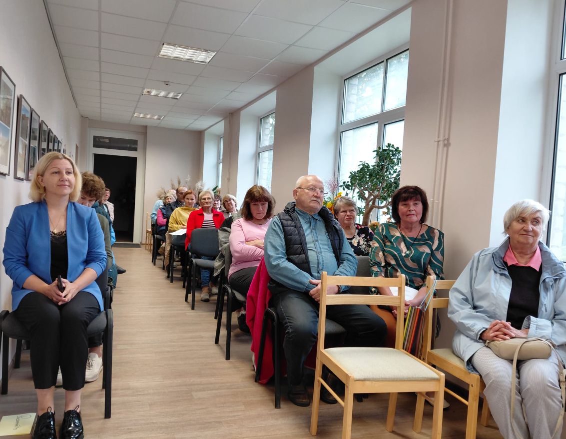 Aizvadīta tikšanās ar LTV Kultūras raidījumu redaktori, žurnālisti, raidījuma "Ielas garumā" vadītāju Lilitu Eglīti