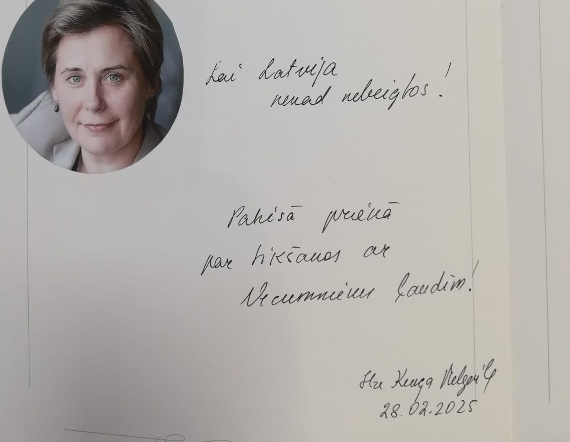 Sarunu cikls "Personība mums līdzās" - tikšanās ar novadnieci Ilzi Kungu - Melgaili 