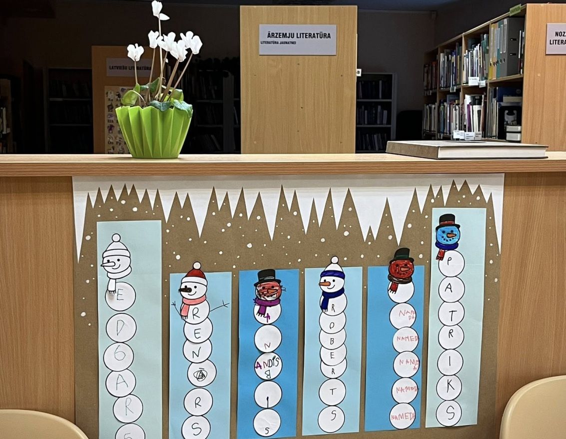 Lasī&scaron;anas piedzīvojums Svitenes pagasta bibliotēkā