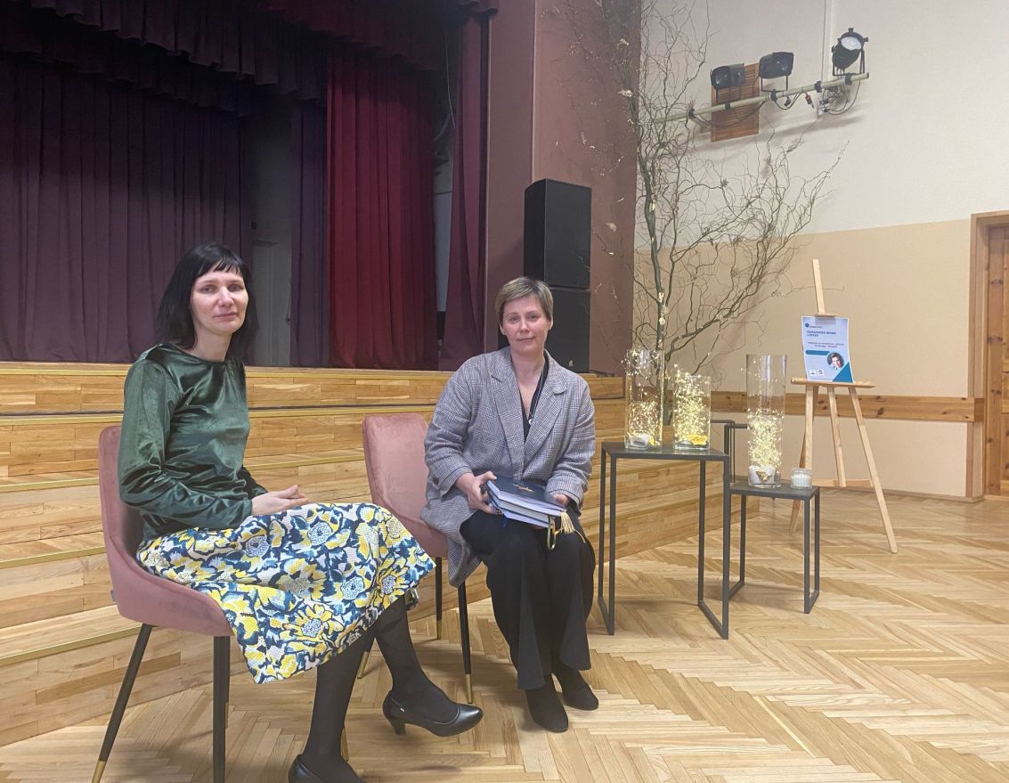 Sarunu cikls "Personība mums līdzās" - tikšanās ar novadnieci Ilzi Kungu - Melgaili 