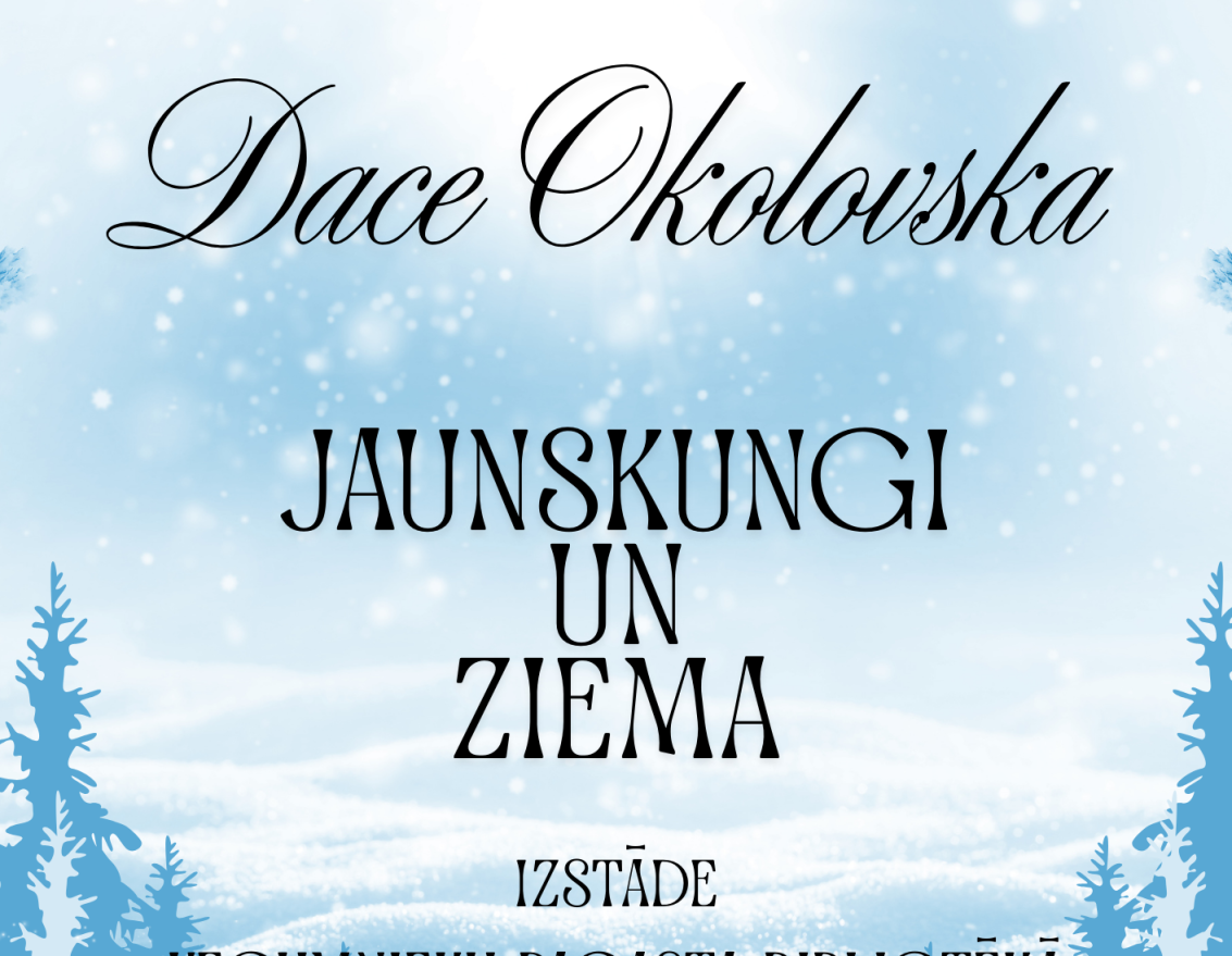 Izstādes bibliotēkā janvārī