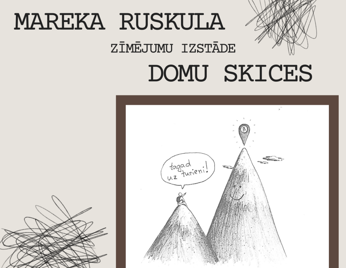 Izstāde "Domu skices"