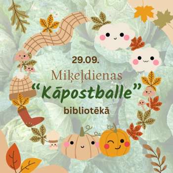 Miķeļdienas "Kāpostballe" Svitenes pagasta bibliotēkā