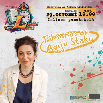 Lasāmlaiks Īslīcē: tikšanās ar Agiju Staku
