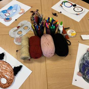 Aizvadīta radošā darbnīca "Masku zoodārzs"