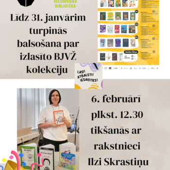 "BJVŽ 2025" noslēgums un tik&scaron;anās ar rakstnieci Ilzi Skrastiņu