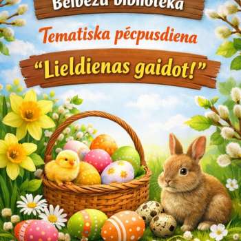 Tematisks pasākums "Lieldienas gaidot!"
