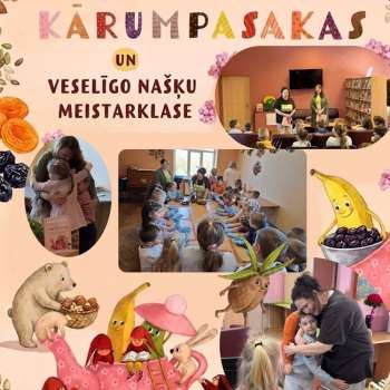 Kārumpasakas un veselīgo na&scaron;ķu meistarklase