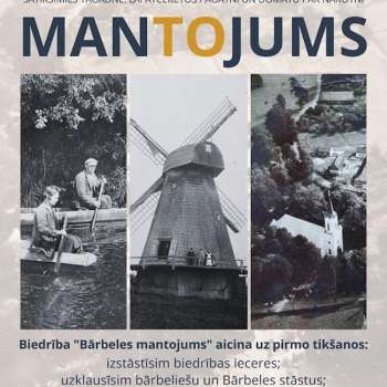 Biedrības "Bārbeles mantojums" pirmā tik&scaron;anās