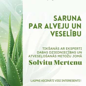 Saruna par alveju un veselību