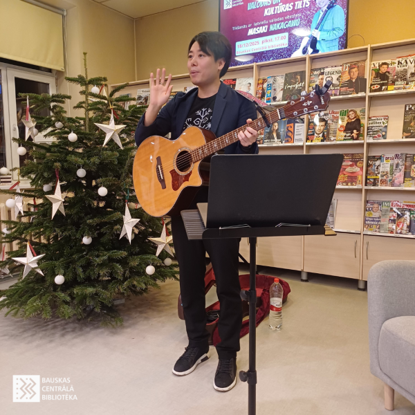 Valodas un kultūras tilts. Tikšanās ar Masaki Nakgawu