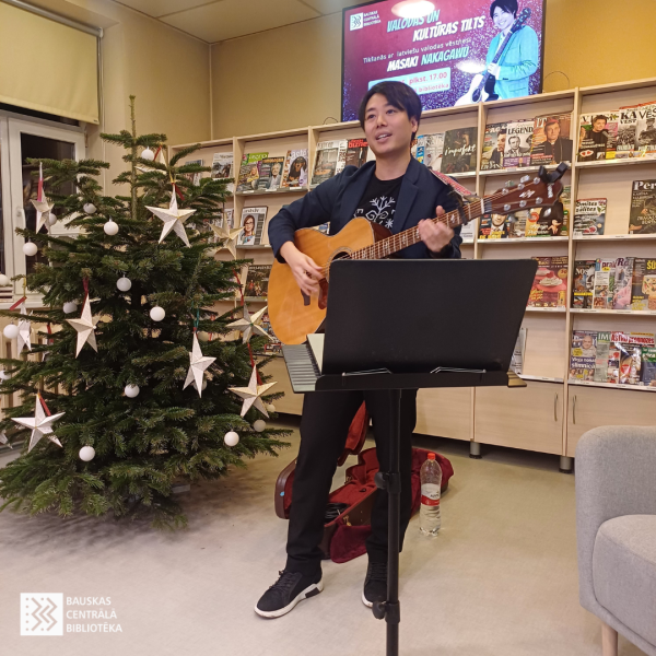 Valodas un kultūras tilts. Tikšanās ar Masaki Nakgawu