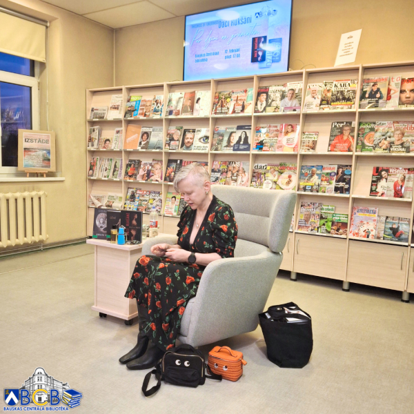 Tikšanās ar Daci Rukšāni 