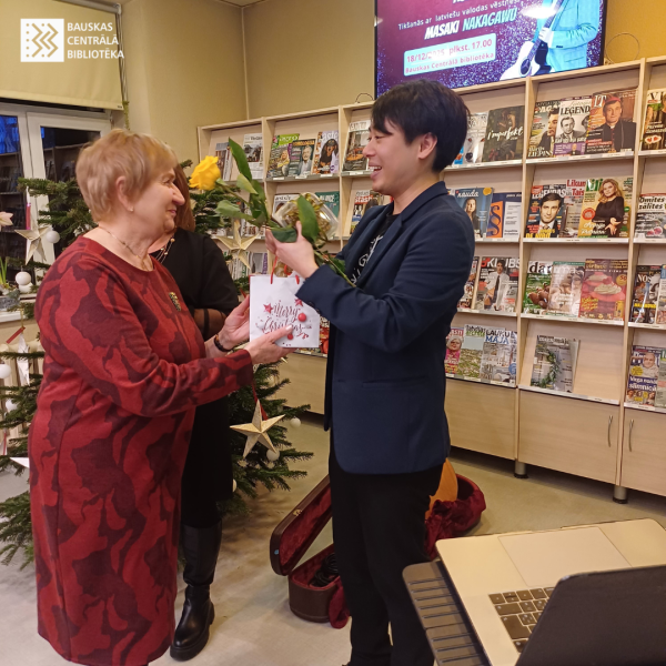 Valodas un kultūras tilts. Tikšanās ar Masaki Nakgawu