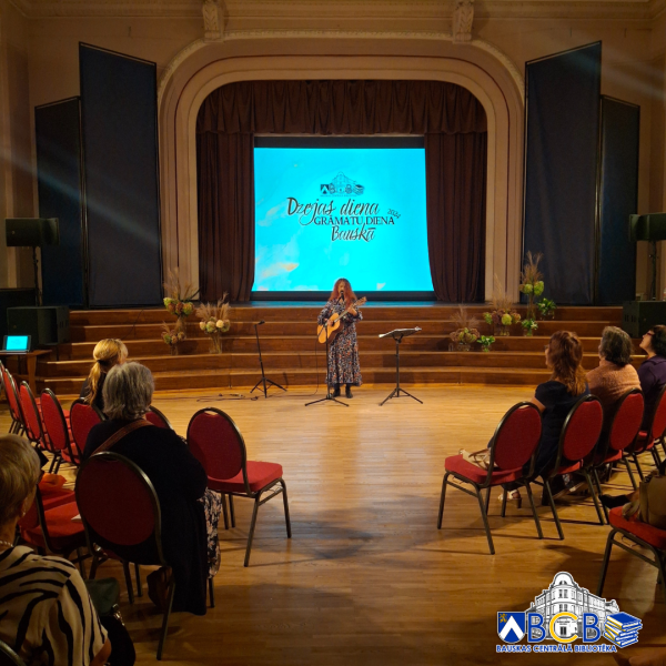 Dzejas diena - Grāmatu diena 2024