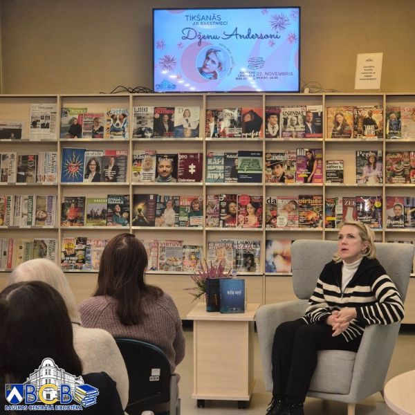 Tikšanās ar Dženu Andersoni