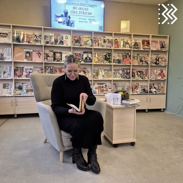 No idejas līdz stāstam: Tikšanās ar Daci Vīganti