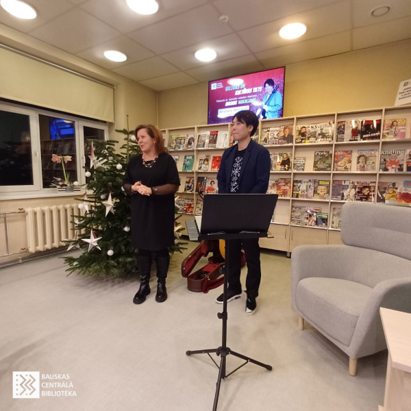 Valodas un kultūras tilts. Tikšanās ar Masaki Nakgawu