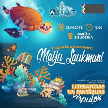 Literatūras un fantāzijas virpuļos – tikšanās ar dzejnieci Maiju Laukmani