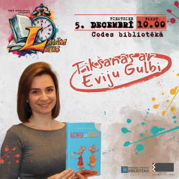 Lasāmlaiks Codē: tikšanās ar Eviju Gulbi