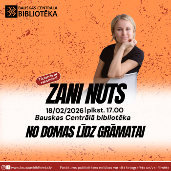 Tik&scaron;anās ar Zani Nuts. No domas līdz grāmatai