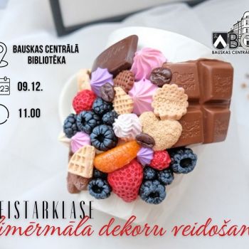Meistarklase "Polimērmāla dekoru veidošana"