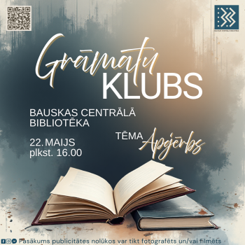 Grāmatu kluba tik&scaron;anās maijā
