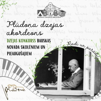 Konkurss "Plūdoņa dzejas akordeons"